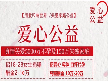 绥滨捐卵助孕生子 爱心志愿者招募